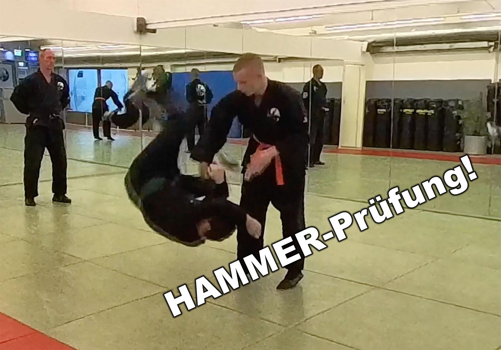 Hammer Grün-Gurt-Prüfung am 4.8.2023